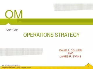 OPERATIONS STRATEGY