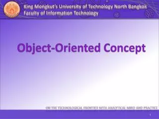 Object-Oriented Concept