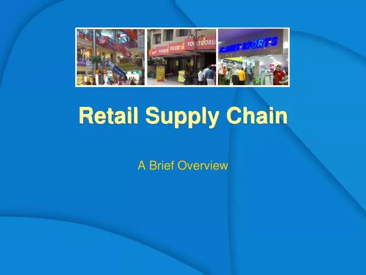 retail supply chain