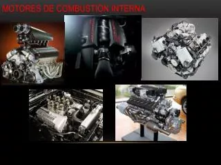 motores de combusti n interna