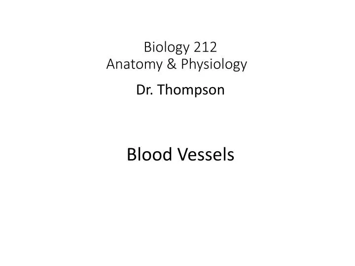 biology 212 anatomy physiology i