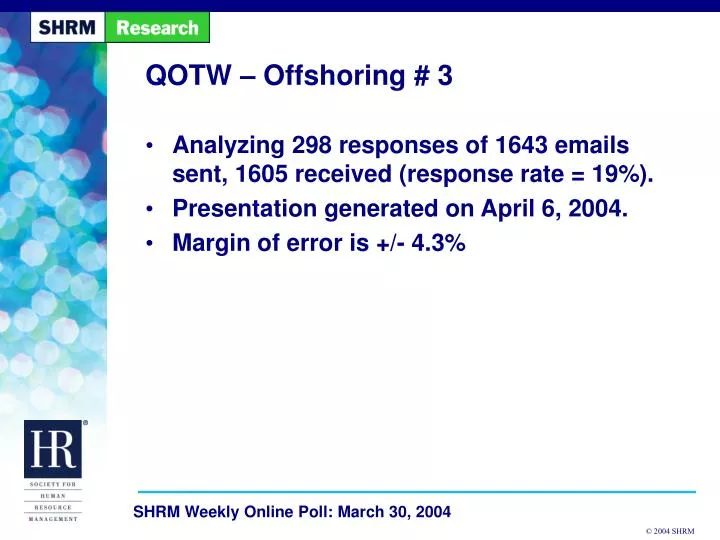 qotw offshoring 3