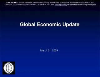 Global Economic Update