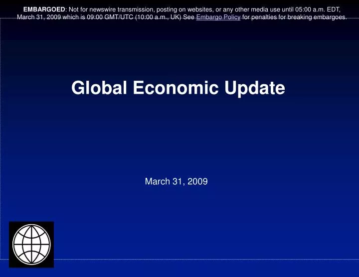 global economic update