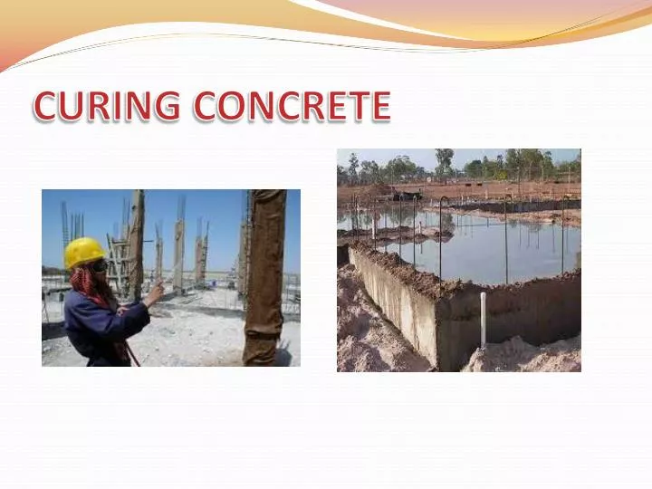 curing concrete