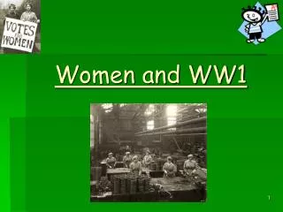 Women and WW1