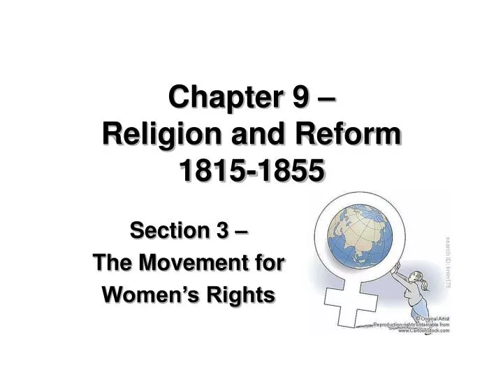 chapter 9 religion and reform 1815 1855