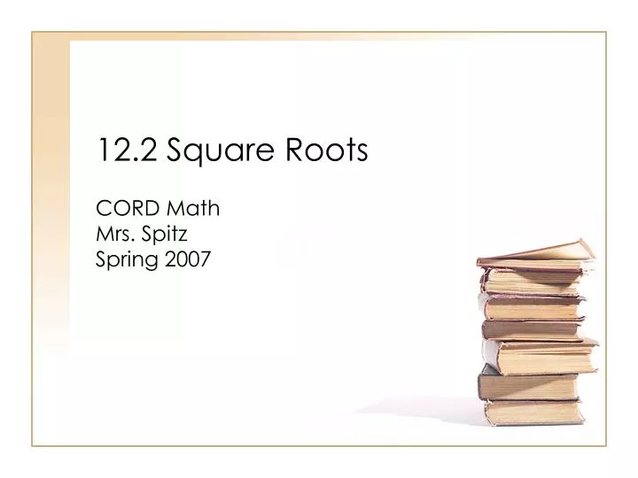 12 2 square roots
