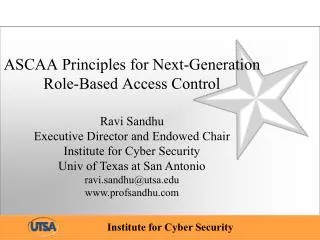 ASCAA Principles for Next-Generation Role-Based Access Control
