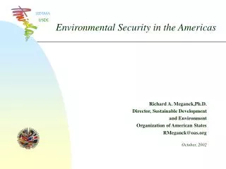 Environmental Security in the Americas