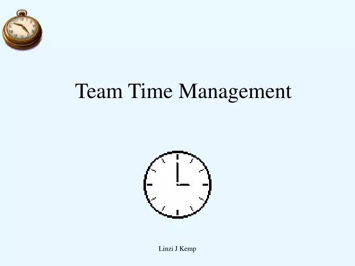 team time management