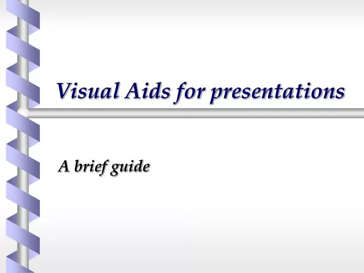 visual aids for powerpoint presentations