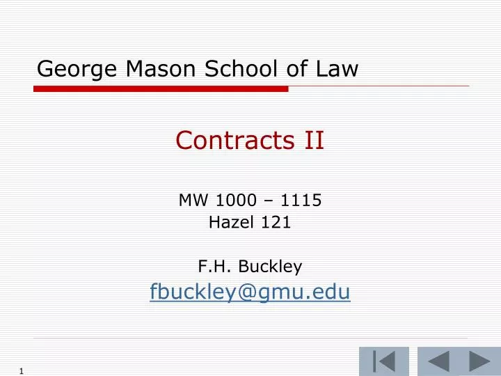 george mason school of law