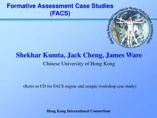 Formative Assessment Case Studies (FACS)