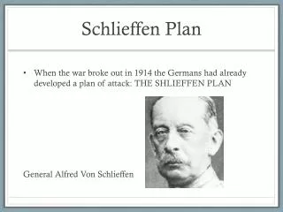 Schlieffen Plan