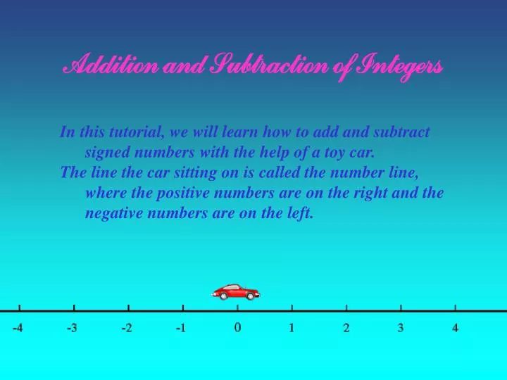 Adding Positive & Negative Numbers, Overview, Steps & Examples - Lesson