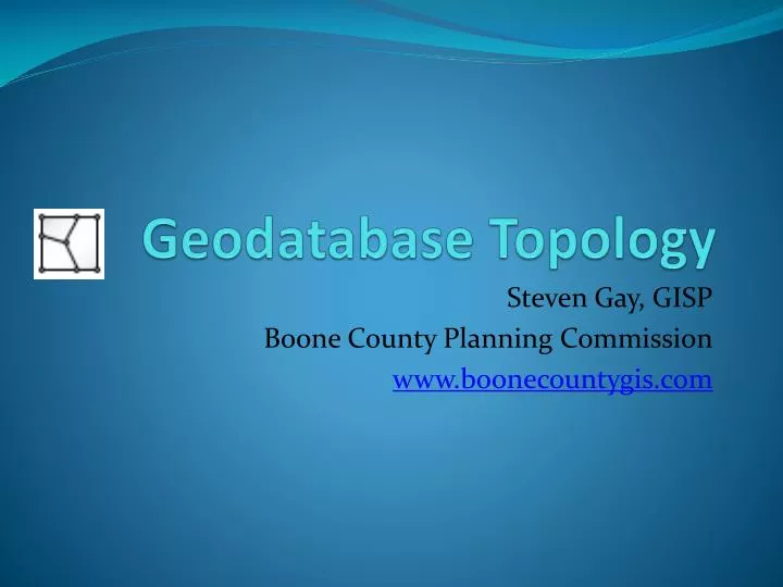 geodatabase topology