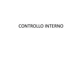 controllo interno