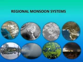 REGIONAL MONSOON SYSTEMS