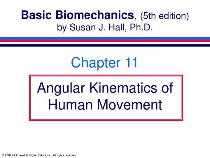 basic biomechanics 5th edition by susan j hall ph d