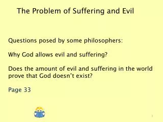 The Problem of Suffering and Evil