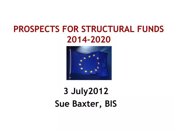 prospects for structural funds 2014 2020