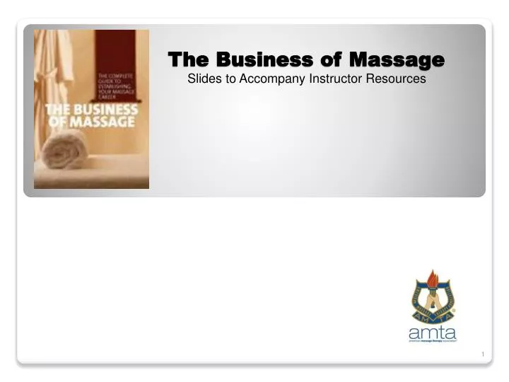 the business of massage