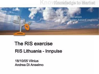 The RIS exercise