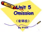 Unit 5 Omission - slide 1