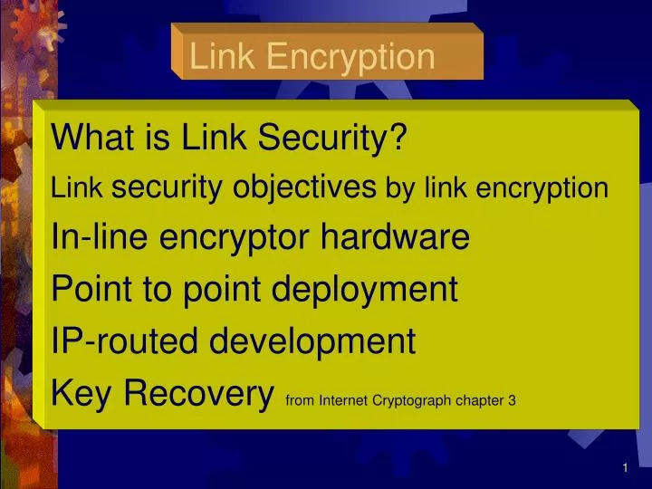 link encryption