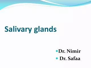 Salivary glands