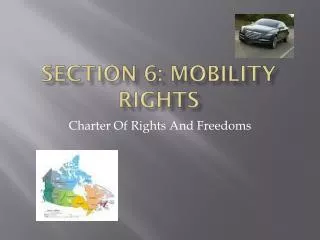 Section 6: Mobility Rights