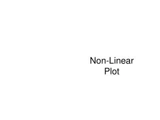 Non-Linear Plot