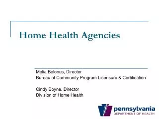 Home Health Agencies