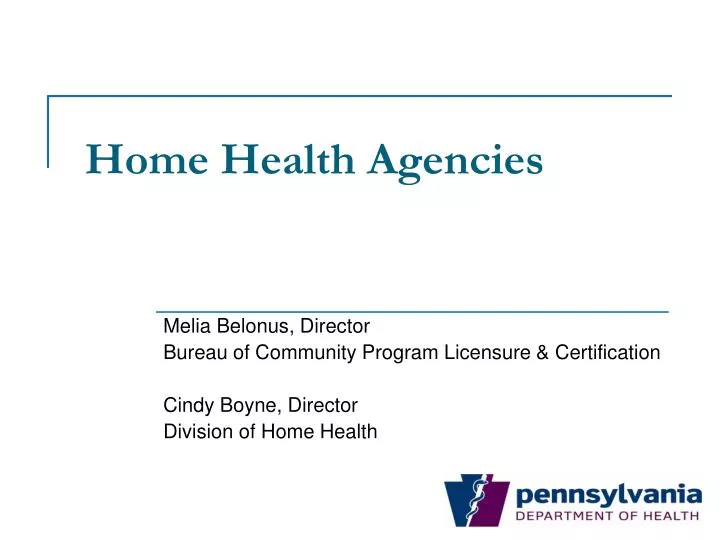 home health agencies