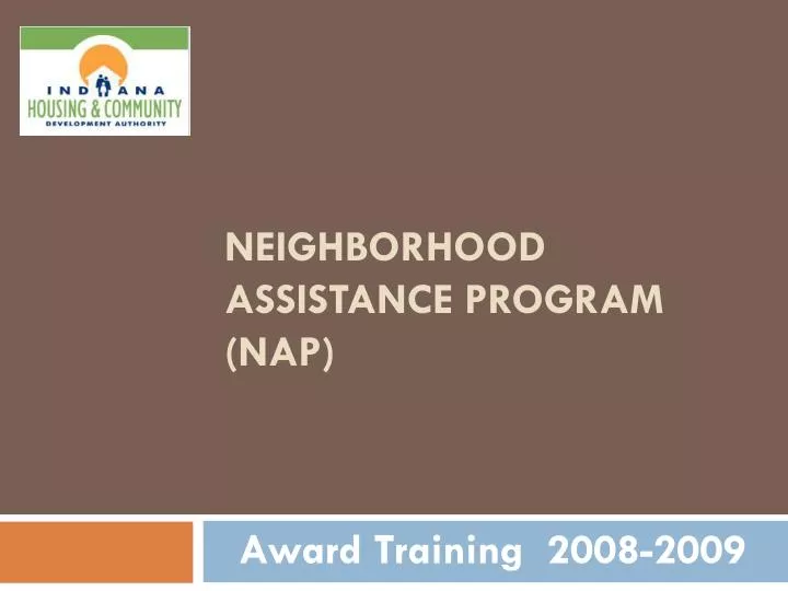 neighborhood assistance program nap