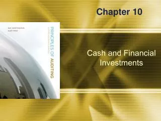 Cash and Financial Investments