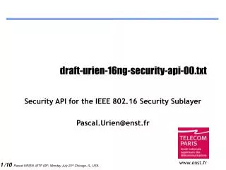 draft-urien-16ng-security-api-00.txt