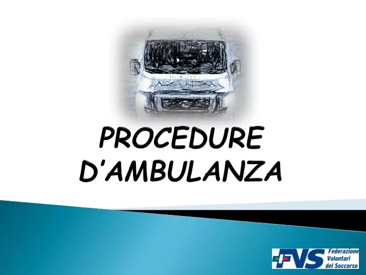 procedure d ambulanza