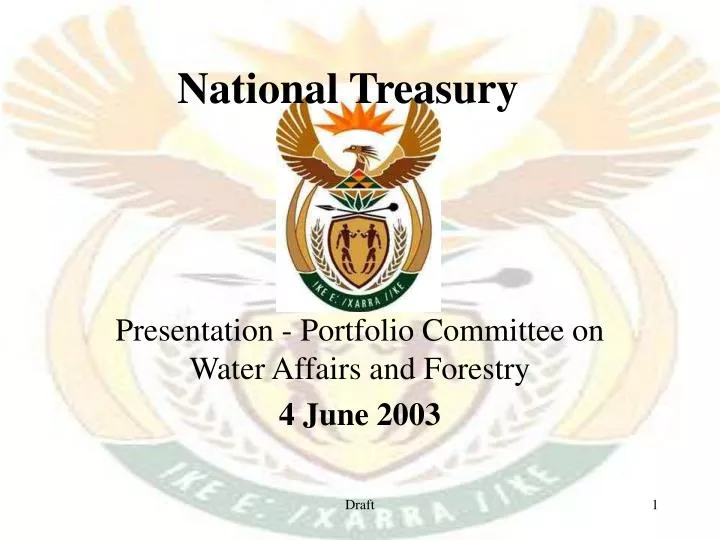 national treasury