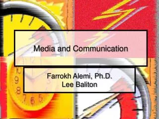 Media and Communication