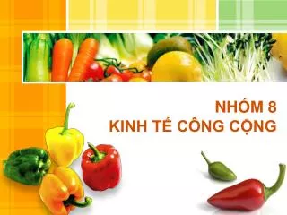 nh m 8 kinh t c ng c ng