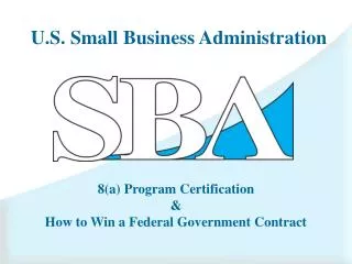 U.S. Small Business Administration