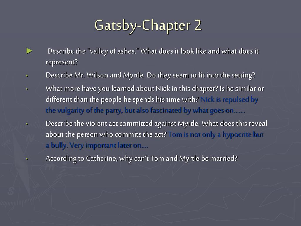 PPT - Gatsby-Chapter 2 PowerPoint Presentation, free download - ID:3091850