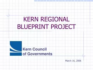 Kern Council of Governments