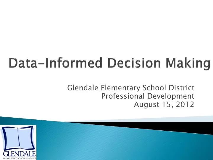 data informed decision making