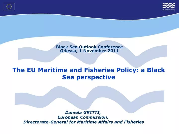 black sea outlook conference odessa 1 november 2011