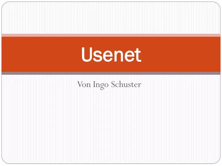 usenet