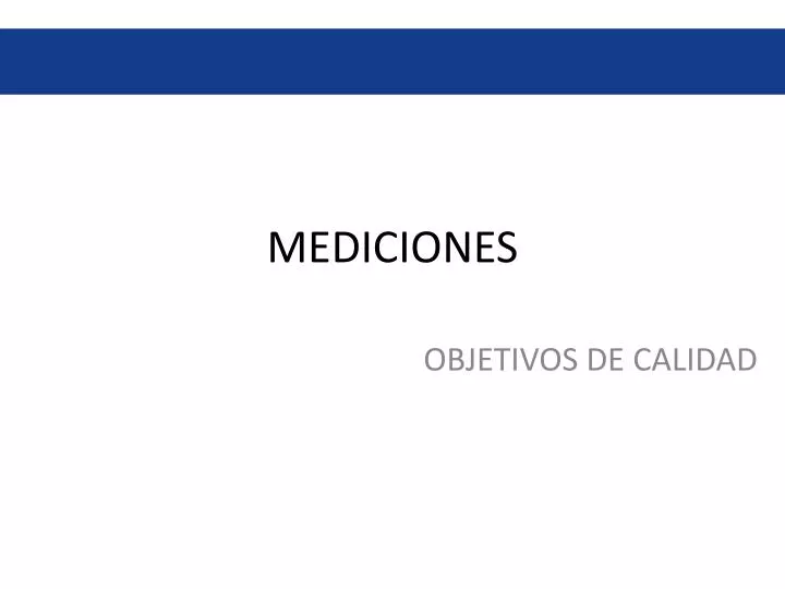 mediciones