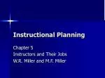 Instructional Planning - slide 1